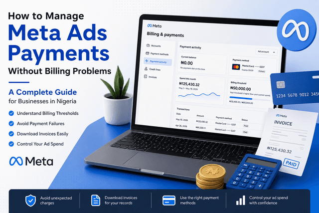 How to Manage Meta Ads Payments Without Billing Problems A Complete Guide for Businesses in Nigeria (Part 1)