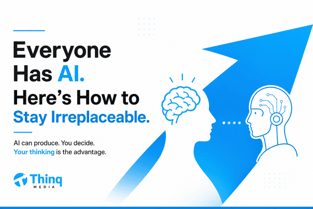 Everyone Has AI. Here's How to Stay Irreplaceable